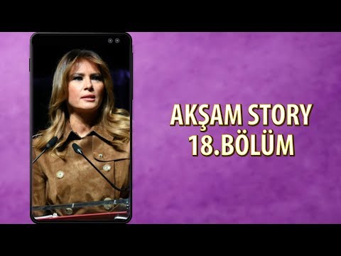 ABD'de Bu Kez Melania Trump Yuhalandı #AkşamStory