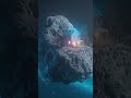 Futuristic Micro Home High up on an Asteroid in Space #ai #3danimation #futuristic