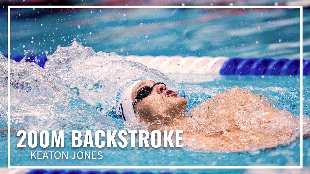 Keaton Jones Secures Win in 200M Backstroke | 2026 TYR Pro Swim Series Indianapolis