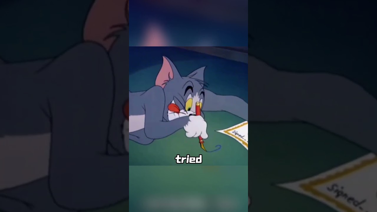 Tom wants to go to heaven, yet he has to win Jerry's forgiveness.