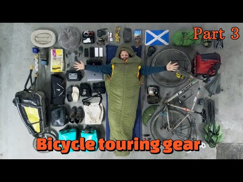 Bicycle touring gear - What I carry for my around the world trip 🌍😻 (Part 3)