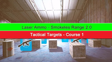 Laser Ammo Smokeless Range 2.0 Tactical Targets (Course 1)