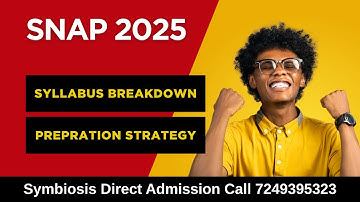 SNAP 2025 Exam Syllabus Secrets Revealed!
