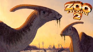 Parasaurolophus Exhibit Speed Build - Zoo Tycoon 2