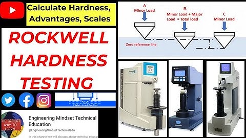 Rockwell Hardness Testing | Hardness Testing Machine | Steel Hardness Testing | Material Testing Vid