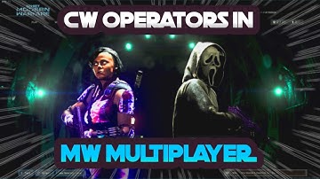 COLD WAR OPERATORS IN MODERN WARFARE GLITCH TUTORIAL!