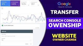 ✅ How to Change Admin Gmail Account on Google Search Console | Transfer Search Console Ownership