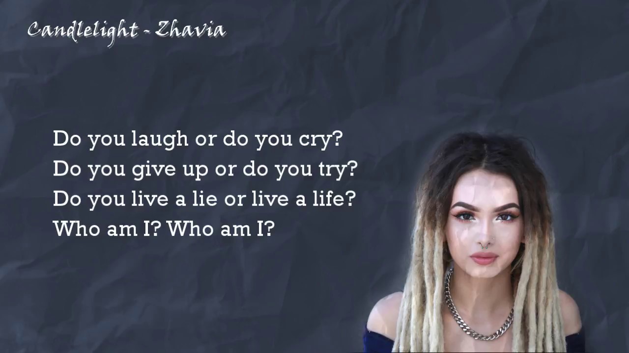 Candlelight Zhavia (Lyrics) YouTube