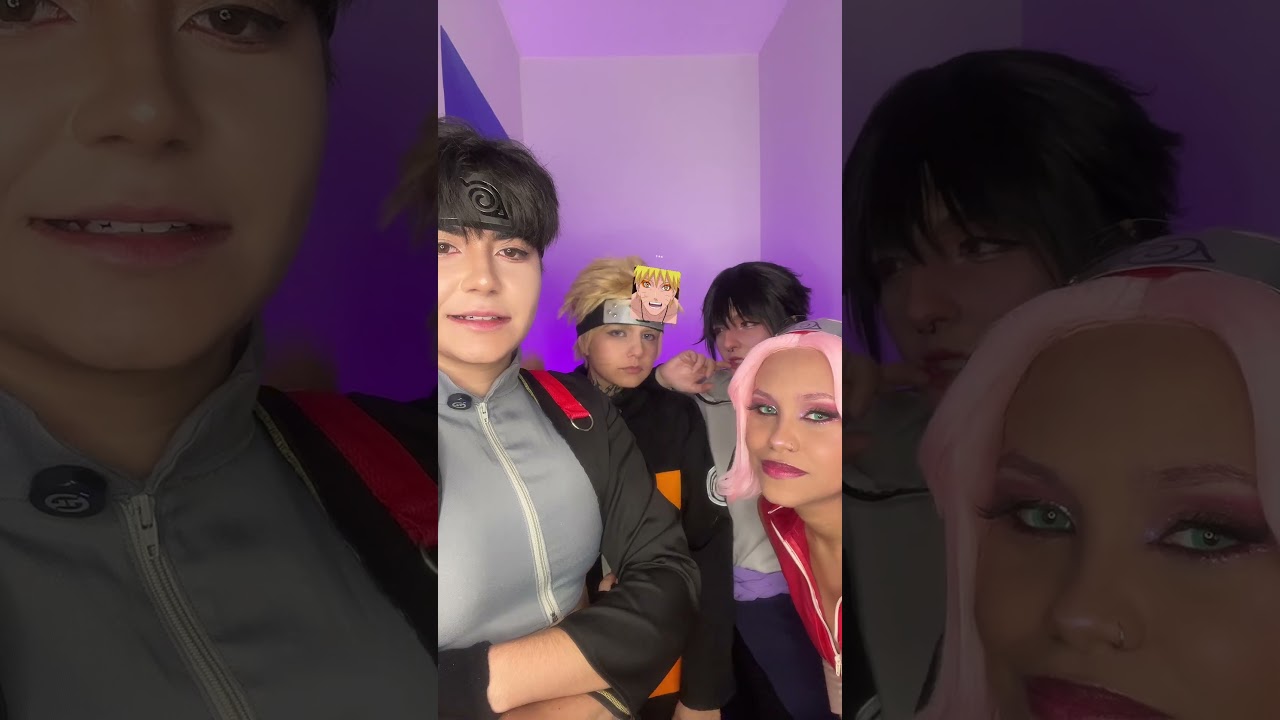 REUNIÃO DO TIME 7!! #cosplay #narutoshippuden #naruto @Nandalorenzine