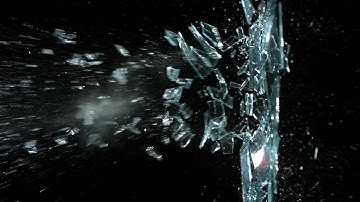 Free Slow Motion Footage: Slingshot Breaking Glass