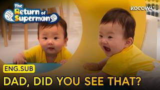 A Brave Baby Kang Slides for the First Time! | The Return of Superman EP628 | KOCOWA 