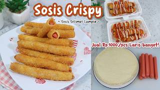 RESEP SOSIS SELIMUT / SOSIS LUMPIA KRISPI COCOK BUAT IDE JUALAN