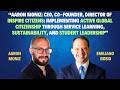 Aaron Moniz | Inspire Citizens | Global Citizenship Education Interview Series with Emiliano Bosio