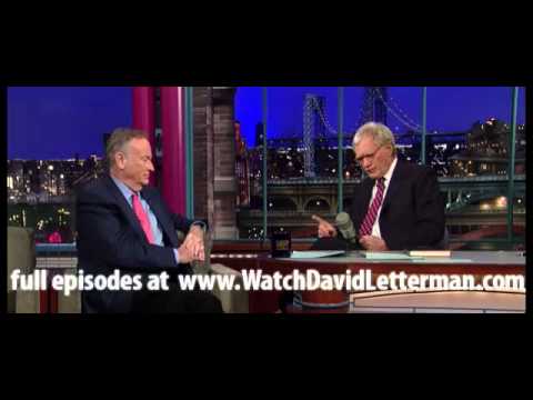 Bill O'Reilly in Late Show with David Letterman 20...
