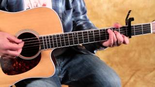 How to Play Titanium by David Guetta - Easy Acoustic Songs Guitar Lesson chords