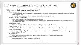 Learning Module 1 - Part 2 - Software Life Cycle Mgt IENG 393B WVU