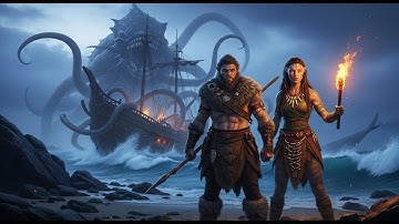 ⚔️ Dark Fantasy World: The Breathing Island | AI Epic Cinematic 4K Film