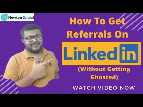 How To Get Referrals On Linkedin (Without Getting Ghosted) | Must Watch Video For Every Student ??