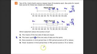 Question 3 (Old  Question 4) -  Integrated Math 1 - (Question 7 - Algebra 1) - TNReady Practice Test