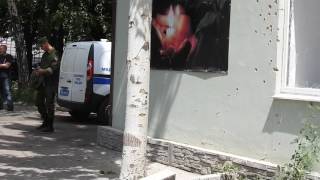 Теракт в центре Донецка Теракт в центре Донецка