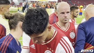 Ajax spelers na verlies Johan Cruijff Schaal