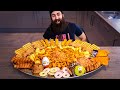 THE BACK TO THE 90'S PLATTER CHALLENGE | BeardMeatsFood