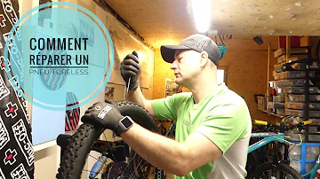 Comment réparer des pneus tubeless ?