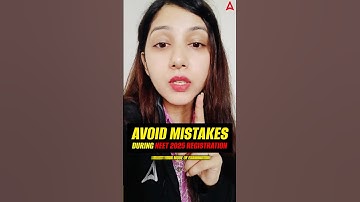 🔴Avoid these Mistakes during NEET 2025 Form Filling #neet2025 #neetformfilling  #neetregistration
