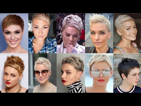short Hairstyles transformation idea's for women 2022|Popular Pixie Haircut ideas |Short Haircut
