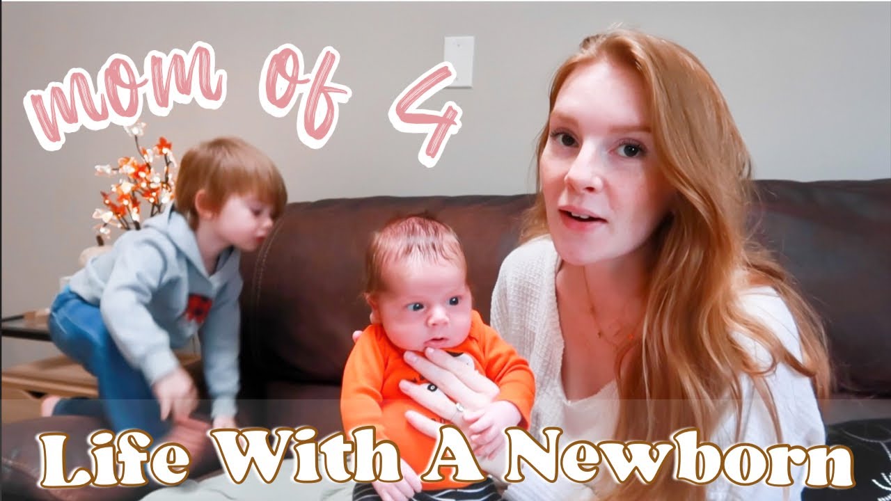 ADJUSTING TO LIFE WITH 3 TODDLERS AND A NEWBORN | DAY IN THE LIFE WITH ...