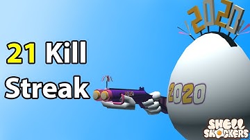 21 Kill Streak! | Shell Shockers