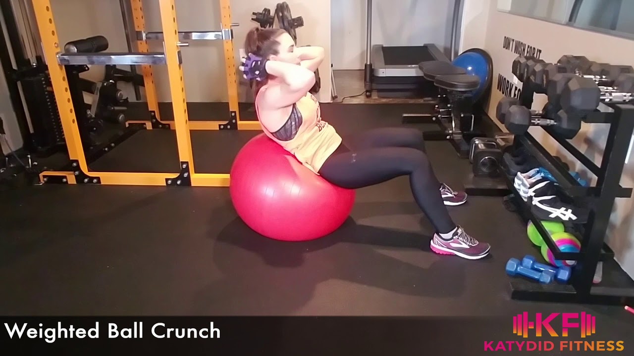 Weighted Ball Crunch YouTube