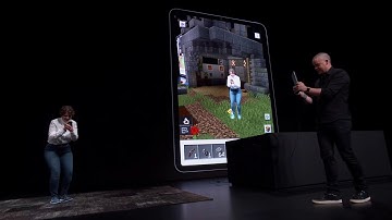 Minecraft Earth Demo - WWDC 2019 #AR