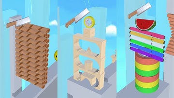 Almost Cut! Very Satisfying And Relaxing ASMR Slicing Game