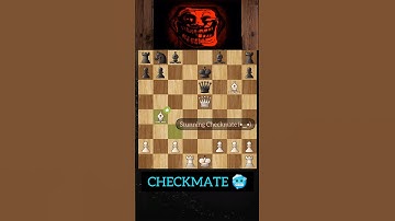 CHECKMATE 🥶💯 #chess #chesstraps #checkmate #shorts #chesstactics