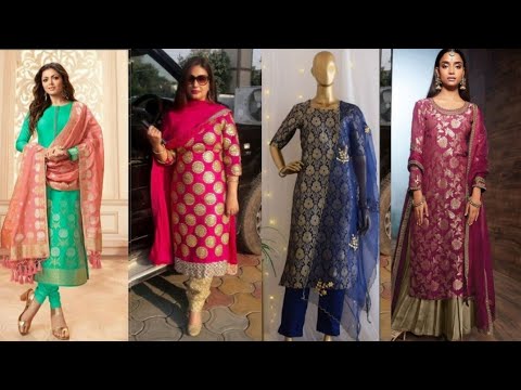 25 Banarasi Kurtis design ideas | indian designer outfits, designer dresses  indian, kurti designs