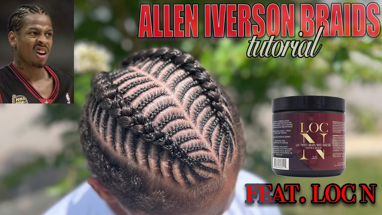 Im BACK , kind of… men's freestyle iverson braids #alleniverson