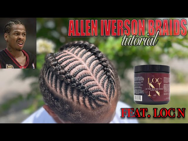 Im BACK , kind of… men's freestyle iverson braids #alleniverson