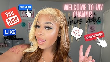 WELCOME TO MY CHANNEL | INTRO VIDEO | New Youtuber 2021