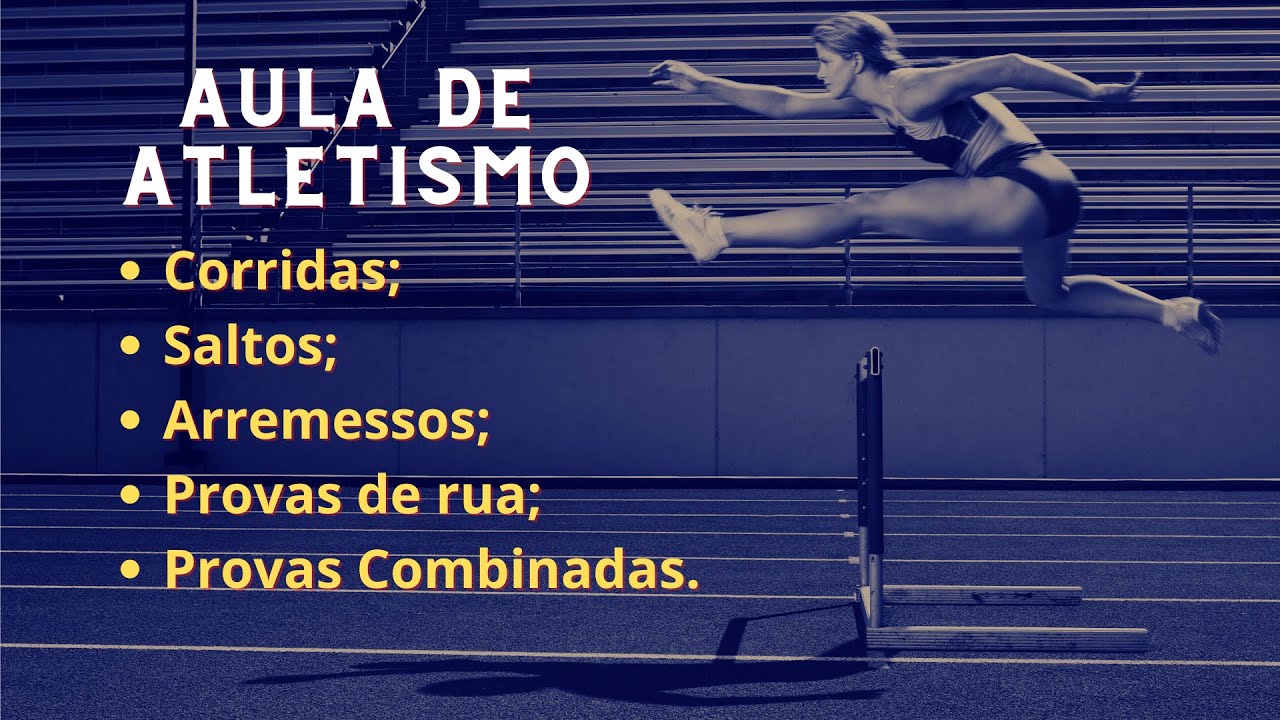 Corre, pula, arremessa: Saiba mais sobre as modalidades do atletismo