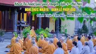 Nghi Thức NIKAYA - Đảnh Lễ Pháp Bảo - Đánh Thức Tâm Mê - Nhìn Thấu Luân Hồi *