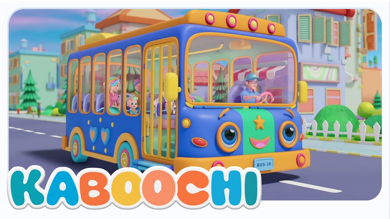 Kaboochi Räder am Bus | Mitsinglied für Kinder