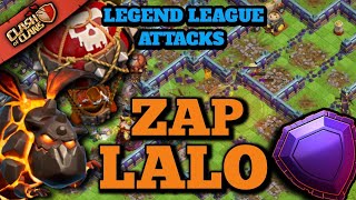 Legend Legend Attacks April Season #15 Zap Lalo | Clash of clans (coc)