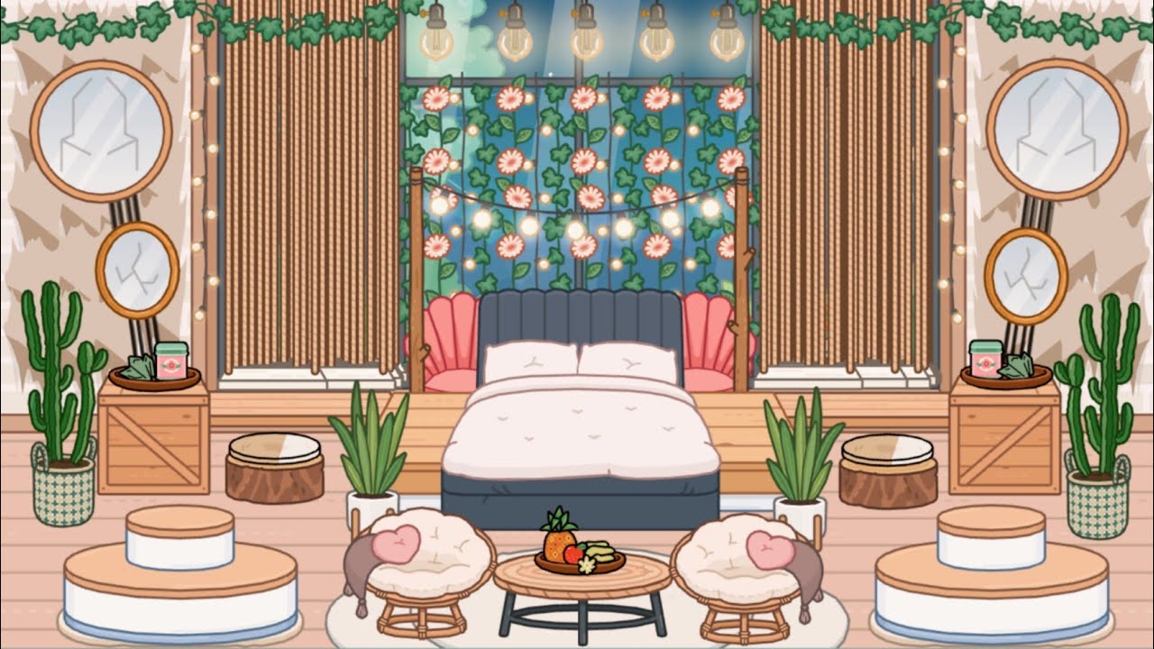 Toca Life World : NEW AESTHETIC ELLEGANT BEDROOM DESIGN MAKEOVER🥑🌿 ...
