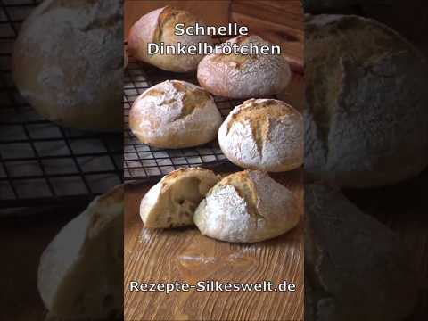 Schnelle Dinkel Brötchen,