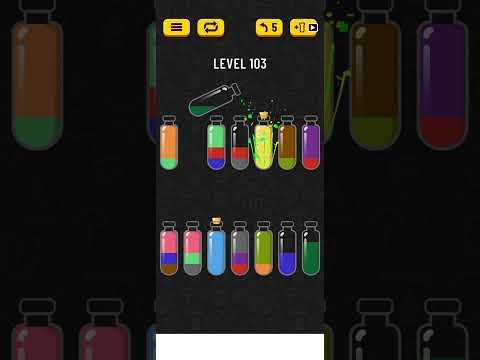 Soda Sort Puzzle Level 103 Gameplay Walkthrough Solution Android/iOS