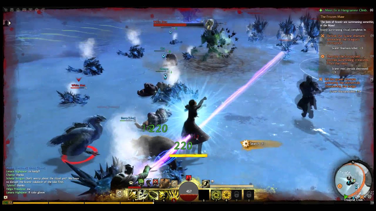 Guild Wars 2 Meta Event The Frozen Maw YouTube