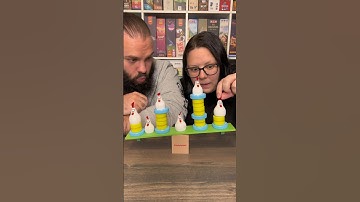 A Reverse Balance Board Game? This Is So Much Fun! #boardgame #couple