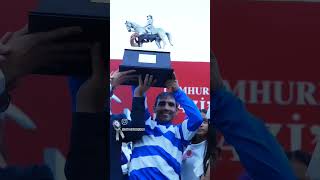 97. Gazi Koşusu Nun Galibi Jokey Mehmet Kaya Kazandı Şusu