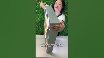 The latest technology LED light box double-sided display screen#outdoor advertising screen board #l